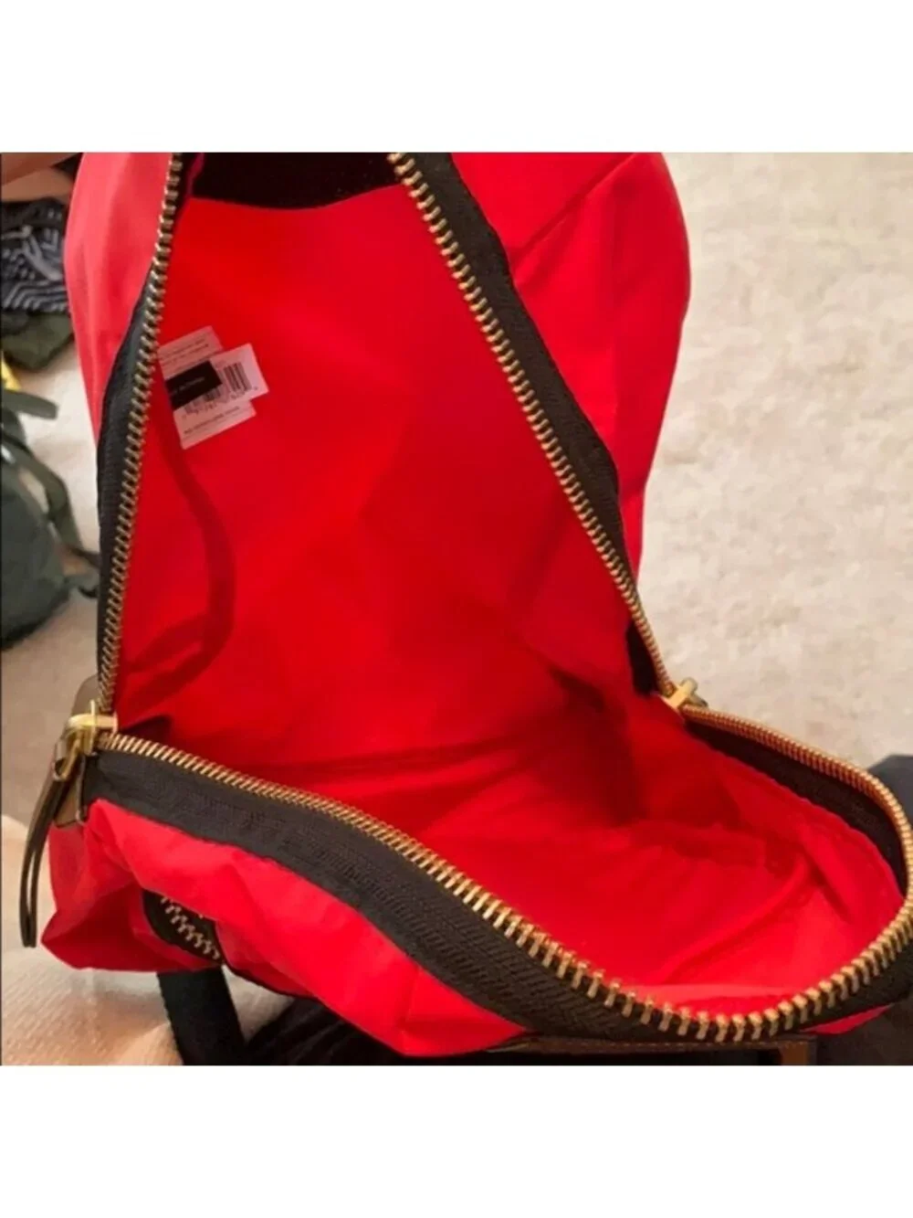 MARC JACOBS Red Backpack